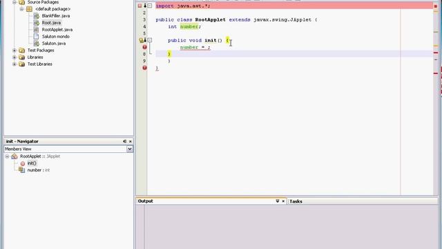 How to create an Applet in Java using NetBeans IDE 6.9.1 смотреть онлайн