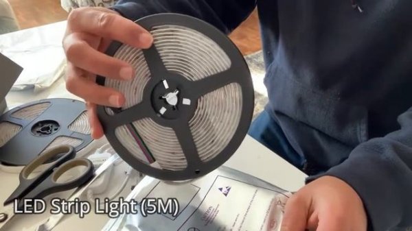 LED Strip Light (with Lotus Lantern app) Unboxing & Setup