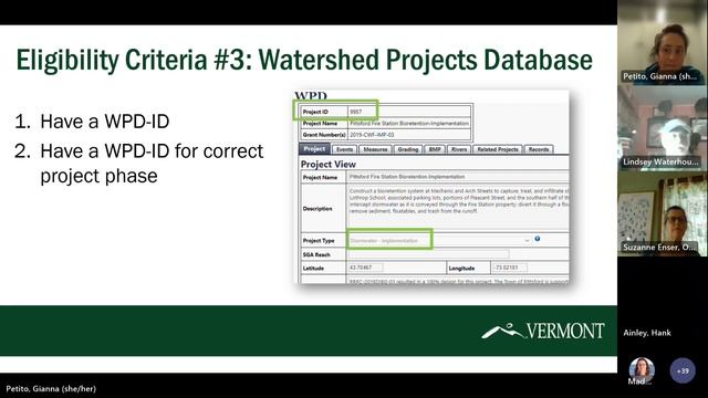 Clean Water Project Eligibility Review Training смотреть онлайн