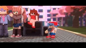 «Dreams of Roses» Friday Night Funkin' V.S. Monika Mod - (Minecraft Animation)