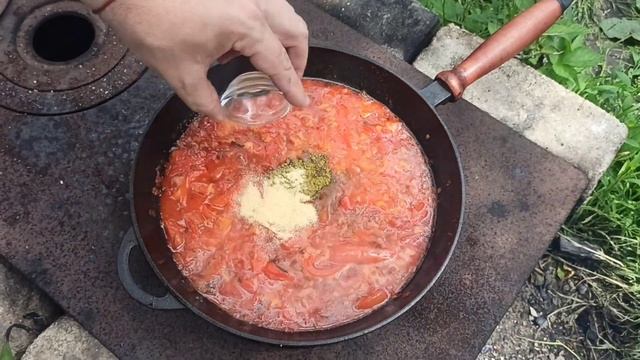 МЕНЕМЕН - турецька яєшня. Турецький сніданок менемен. Омлет по турецьки. Turkish menemen. Яичница. смотреть онлайн