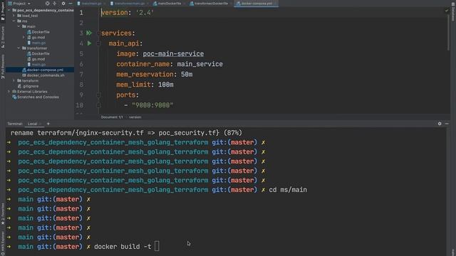 PoC: ECS con MS desarrollado en Golang, Terraform (Parte 3) DockerFile e imagenes docker смотреть онлайн