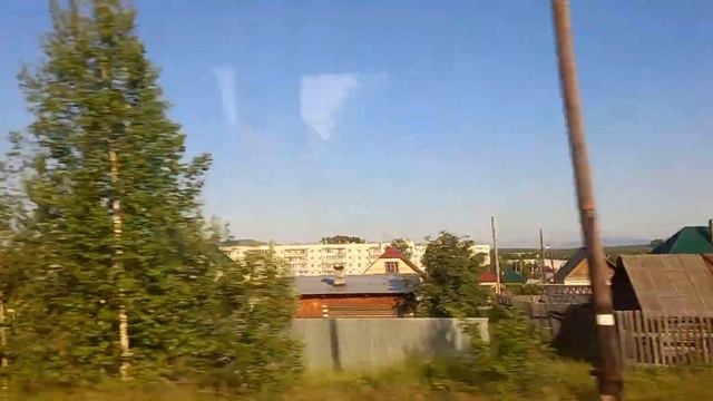 На Автобусе СУБР - Посёлок "Калья" из далека (Свердловская область, г.Североуральск) смотреть онлайн