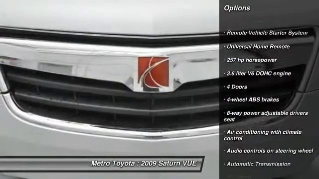 2009 Saturn VUE Kalamazoo MI A6618B смотреть онлайн