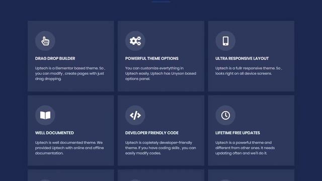 Uptech - IT Solutions and Services WordPress Theme смотреть онлайн