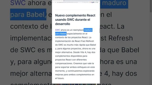 Vite 4: Una nueva forma de desarrollar aplicaciones de React con SWC смотреть онлайн