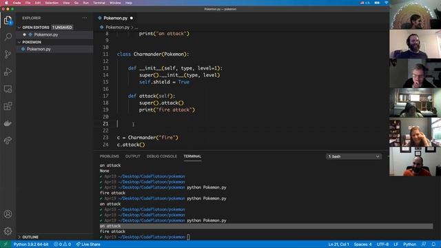 W3D1: Python Class Inheritance смотреть онлайн