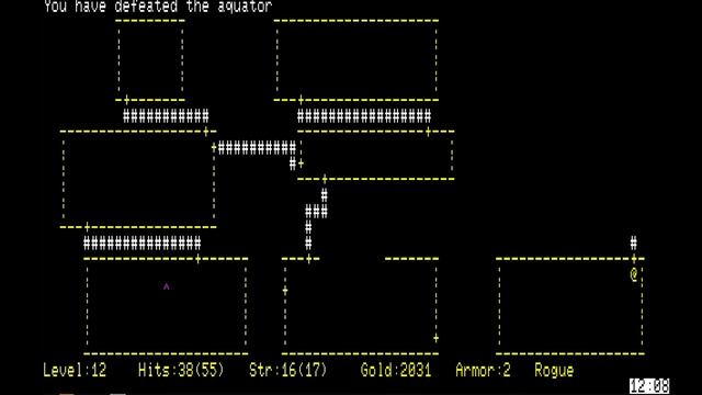 [PC88] Rogue ローグ Longplay Walkthrough - Get the AMULET OF YENDOR! NEC PC-8801. смотреть онлайн