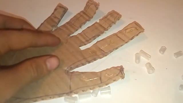 Как сделать механическую руку из картона? смотреть онлайн