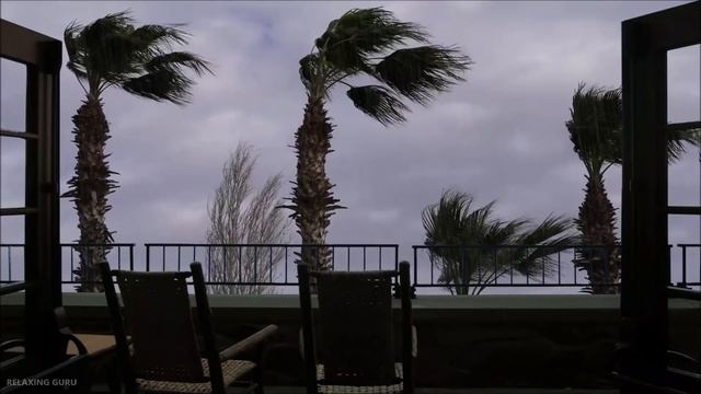 Loud Thunderstorm Sounds with Rain, Fierce Wind, Heavy Thunder and Lightning for Sleep, Study, Rela смотреть онлайн
