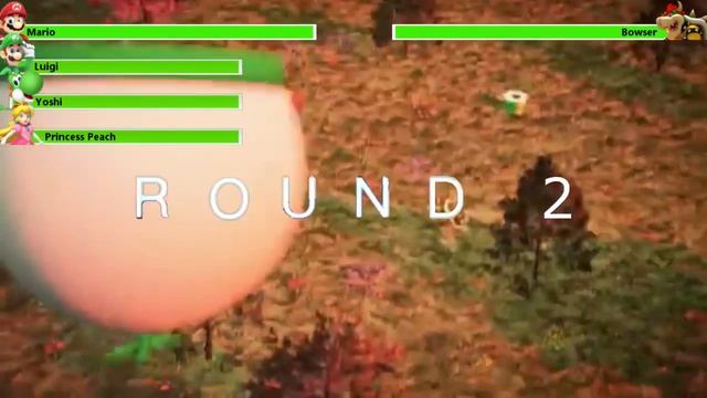 Super Mario [SFM]: Mario's Nightmare With Healthbars