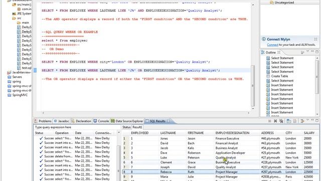 SQL QUERY WHERE OR EXAMPLE смотреть онлайн