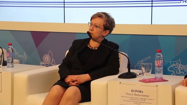 Ольга Бурова на форуме "Культура". смотреть онлайн