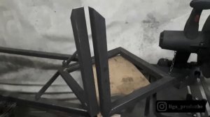 Стол кубик из профильной трубы "БЕСКОНЕЧНЫЙ КУБ"