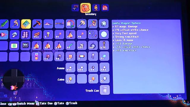 Terraria xbox one Magnet sphere review/boss fight смотреть онлайн