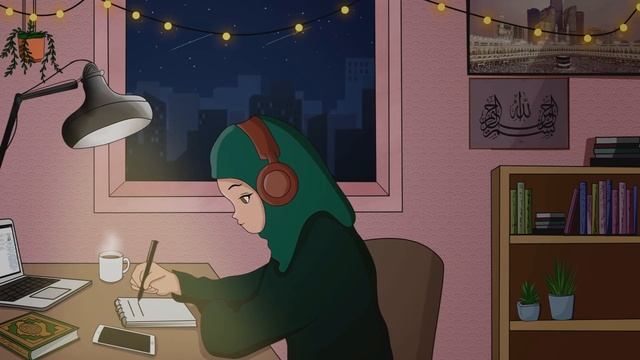 1 A.M Study Session ? - Relaxing Quran Recitation [Lofi Theme]