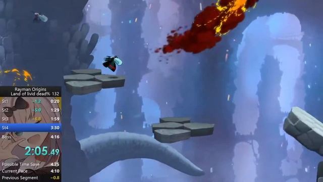 Land of livid dead Speedrun - 3:25 (WR) Rayman Origins смотреть онлайн
