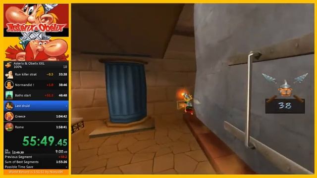 [Former WR] Asterix & Obelix XXL | 1:48:45 (loadless) | 100% PC | Simaf смотреть онлайн