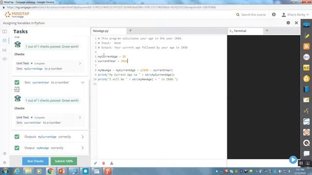 Lesson 2 NewAge python смотреть онлайн