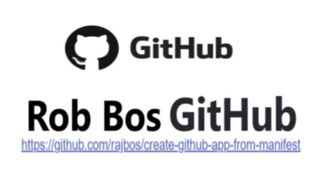 GitHub App from manifest - demo смотреть онлайн