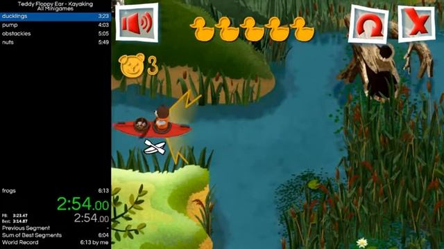 Teddy Floppy Ear - Kayaking - All Minigames - 5:42 смотреть онлайн