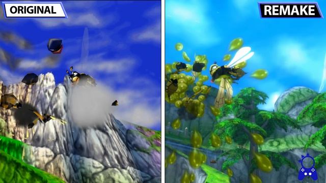 Conker Bad Fur Day VS Live and Reloaded | Original VS Remake | Graphics Comparison смотреть онлайн