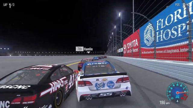Nascar Heat Evolution Crashes #1 (BIG BLOWOVERS AND FLIPS) смотреть онлайн