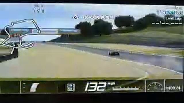 Gran Turismo PSP Ferrari F1 Laguna Seca смотреть онлайн