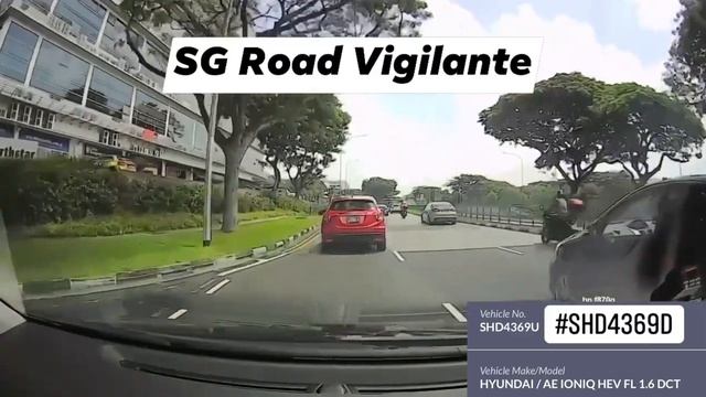 8jul2021 ang mo kio #SHD4369U comfort taxi hyundai ioniq decide to stop in the middle of the road смотреть онлайн