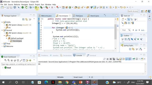 Java Full Course 2023 | Java Tutorial For Beginners | Java Array (Types Of Array) смотреть онлайн