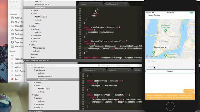 HappyDating 5.4 ReactNative write message смотреть онлайн