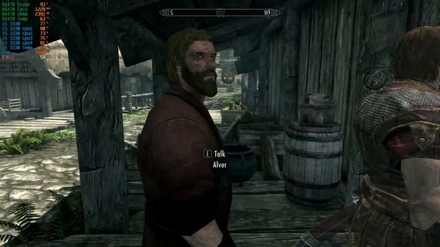 The Elder Scrolls V Skyrim Special Edition - RX 470 - i5 3330 - FPS Test смотреть онлайн
