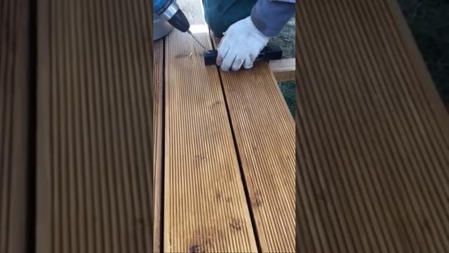 Монтаж террасной доски из Лиственницы. смотреть онлайн