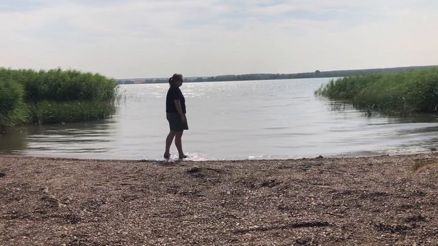 Белое озеро. Кемпинг. Спасаюсь от жары и урагана. смотреть онлайн
