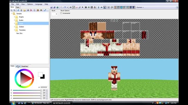 MC Skin 3D 1.4: The Most Powerful Minecraft Skin Editing Software смотреть онлайн