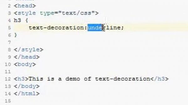 1 minute tutorials - CSS text-decoration
