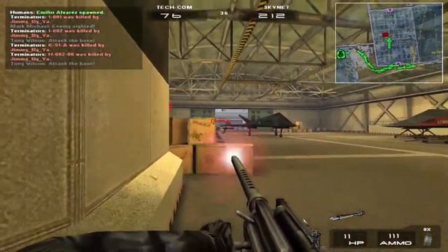 Terminator 3: War of the Machines 1.16, Online vs. Bots, Termination on All Maps смотреть онлайн