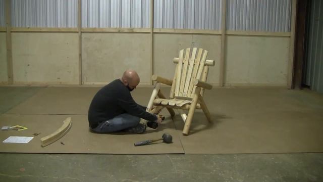 Lakeland Mills, Inc. CF1125 Rocking Chair Assembly Video смотреть онлайн