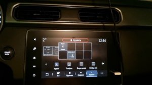 RENAULT ARKANA обзор мультимедиа.Ручной режим на вариаторе RENAULT ARKANA.