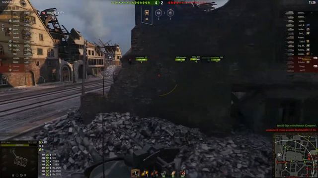 World of Tanks TVP 10.6k Damage 7 Kills 100% hits @ Himmelsdorf смотреть онлайн