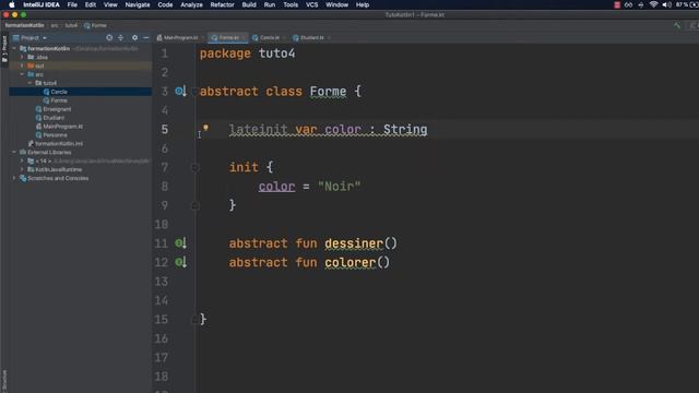 #4 APPRENDRE KOTLIN POUR LES DÉBUTANTS | CLASS ABSTRACT - Tutoriel Kotlin смотреть онлайн