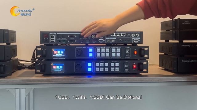 LED Display Screen Panel LED Video Controller AX900 Video Processor Built-in Novastar MSD600-1 смотреть онлайн