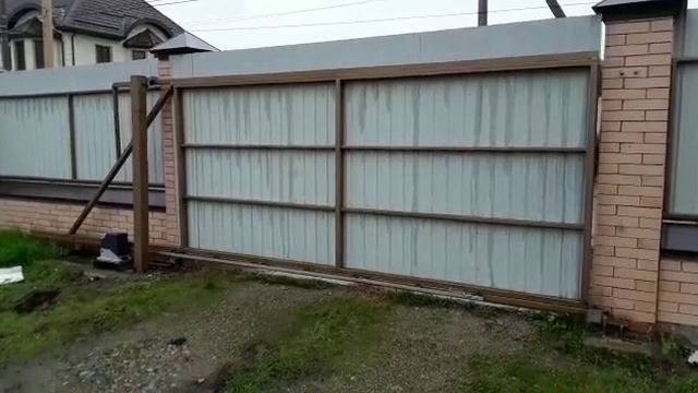 Автоматизация откатных ворот Nice RD400 (umdom123.ru) смотреть онлайн