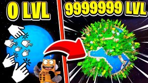 ЭВОЛЮЦИЯ ПЛАНЕТЫ В РОБЛОКС ЧЕЛЛЕНДЖ! НУБ И ПРО ВИДЕО ROBLOX Planet Evolution Clicker