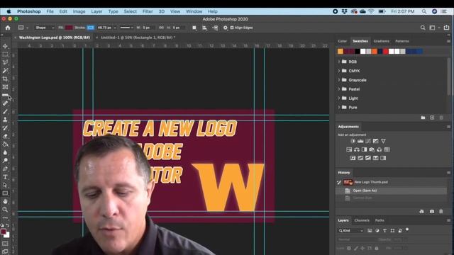 Image Size vs Canvas Size in Photoshop смотреть онлайн