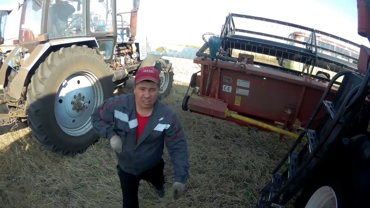 Вектор 410, Акрос 550 и Палессе gs12. Продолжение уборочной! смотреть онлайн