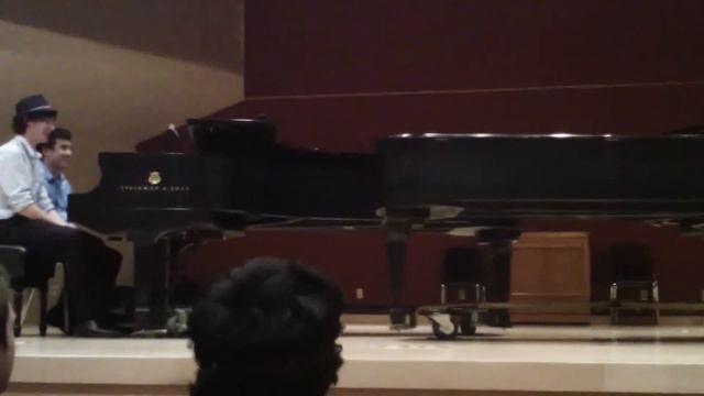 2 pianos, 1 trombone (4 pianists!) смотреть онлайн