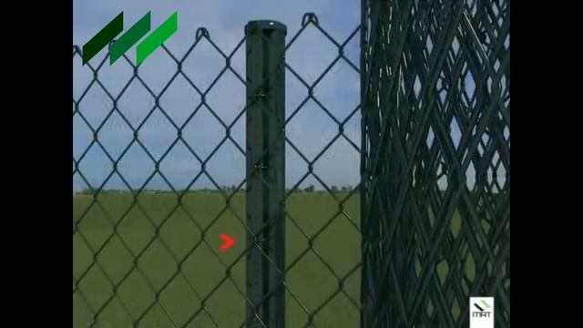 Видео инструкция по установке сетки рабицы с ПВХ покрытием смотреть онлайн