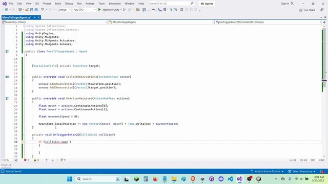 How to use Unity ML Agents in 2023! ML Agents 2.0.1 смотреть онлайн