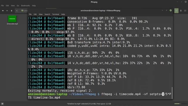 #6. Ускорение и замедление | FFmpeg